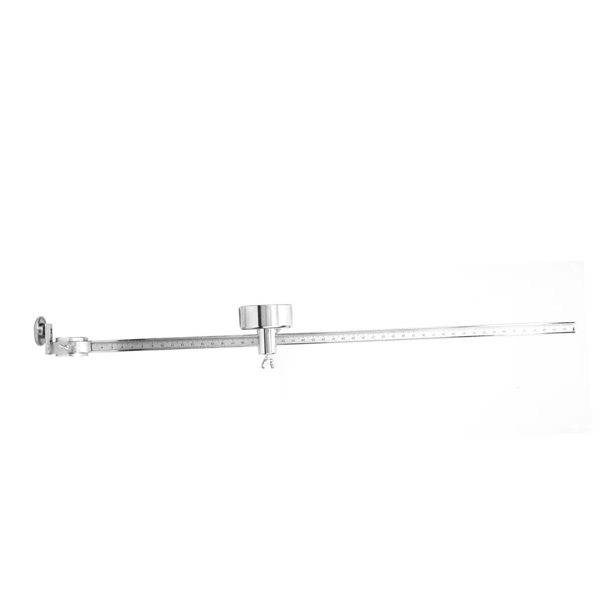 Generic Wysokiej Jakości Rolka Prowadząca Palnika ze Stali Nierdzewnej do AG60/SG55, długość 50 Cm i Maksymalna średnica 100 Cm, Podstawa Magnetyczna, Niezbędna do Cięcia Plazmowego