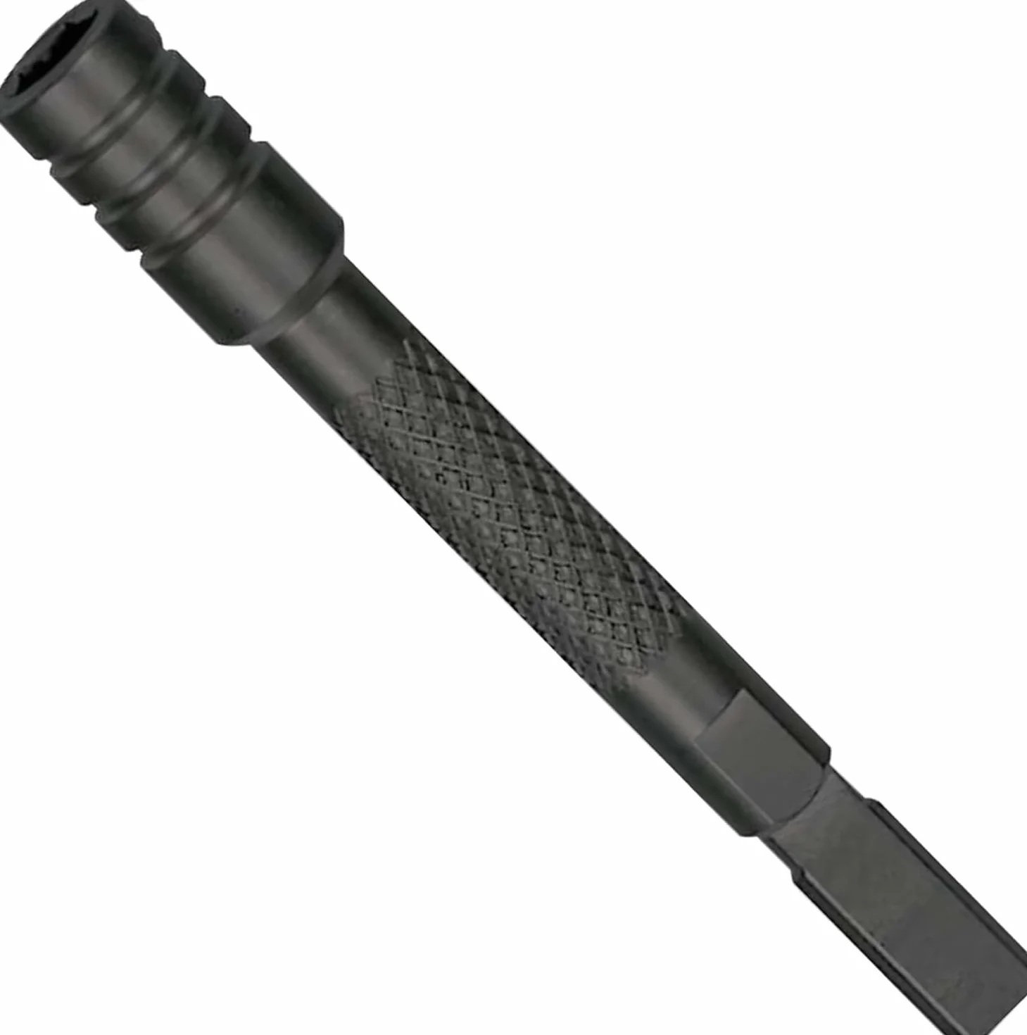 Leatherman Bit Driver Extender - Przedłużacz do narzędzi wielofunkcyjnych Leatherman z dużym uchwytem - do płaskich i standardowych końcówek 6,35 mm - czarny