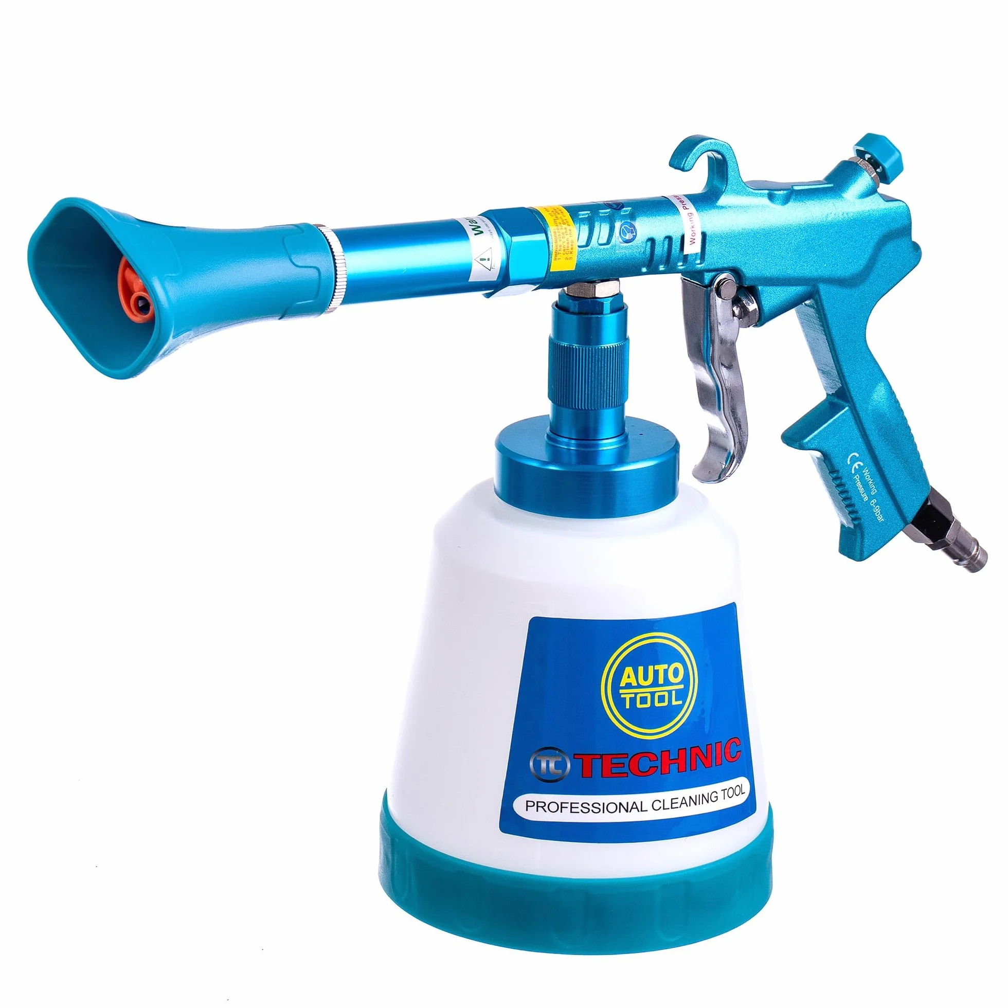TC Technic Pistolet do czyszczenia powietrza SUPER EFFECT Poduszka do prania z ekstrakcją