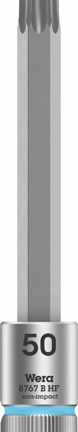Zestaw wkrętakowych końcówek wymiennych 3/8” TX-HF25-50x74,5/81mm Wera