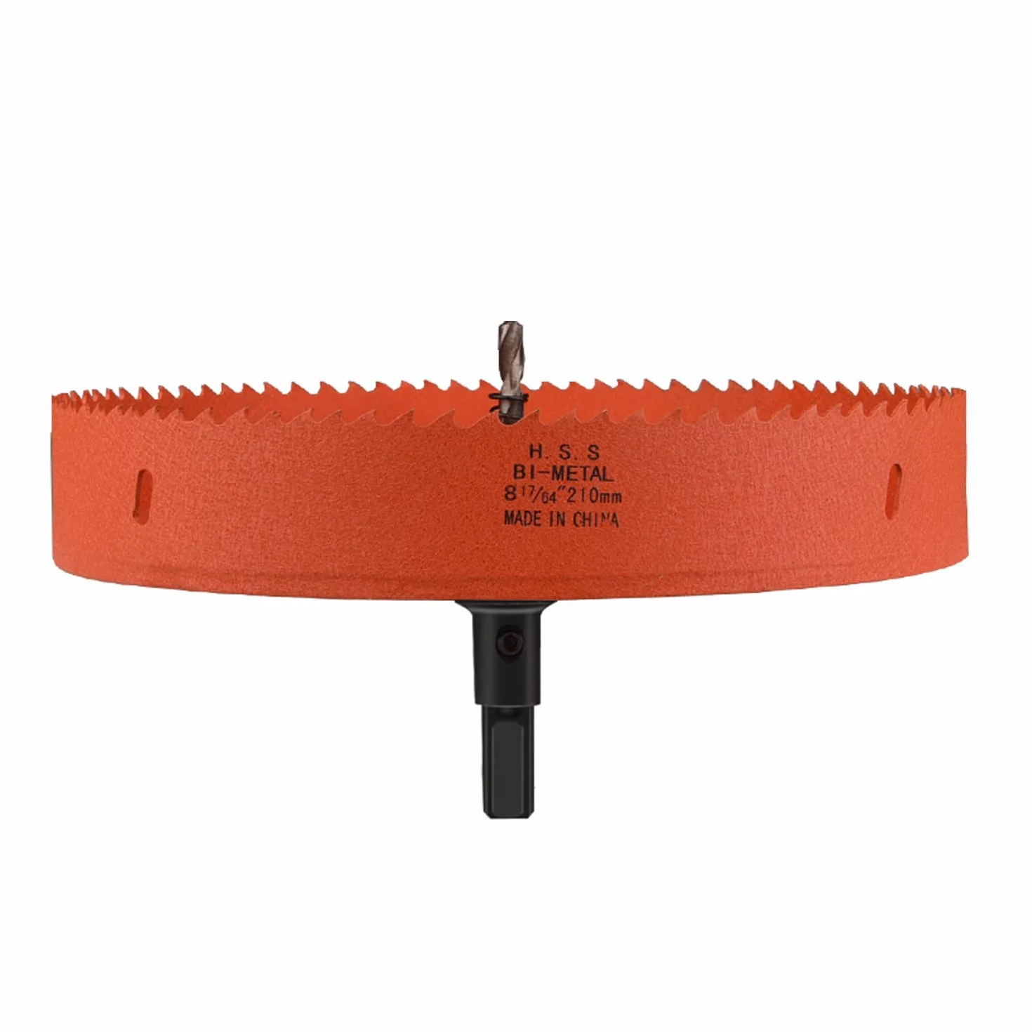 wiertło otworowe, Frez otworowy HSS o głębokości cięcia bimetalicznego, średnica 200-250 mm, odpowiedni do drewna(Diameter 210mm)