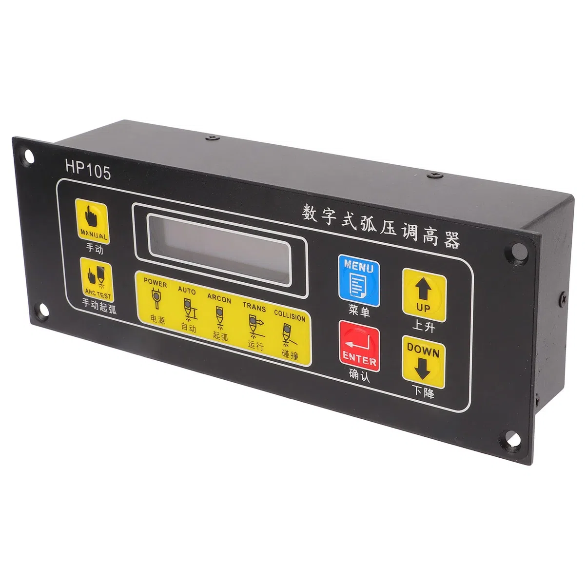 Ejoyous Kontroler Wysokości Palnika, Regulator Wysokości Palnika Plazmowego ze Stopu Aluminium DC 24 V 30 do 250 V Napięcie łuku IP64 Automatyczna Ręczna Kontrola Podnoszenia dla Użytkowników