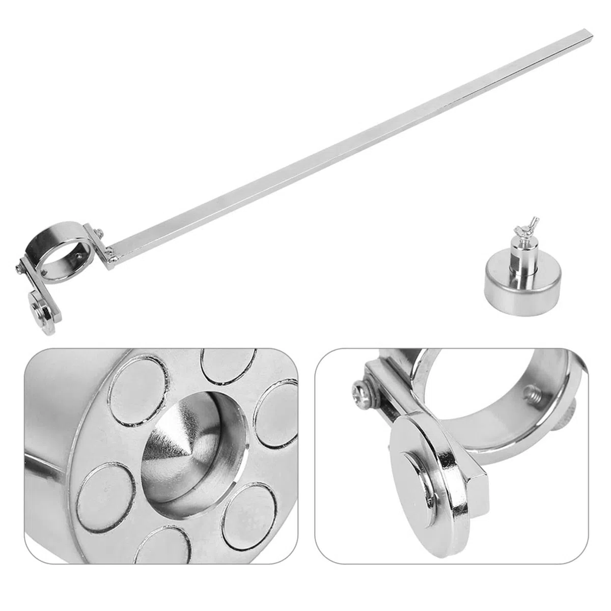 Alomejor Kompas do Cięcia Plazmowego Przecinarka P80 Wytrzymała Latarka z podstawą magnetyczną do Cięcia Metalu 54 Cm