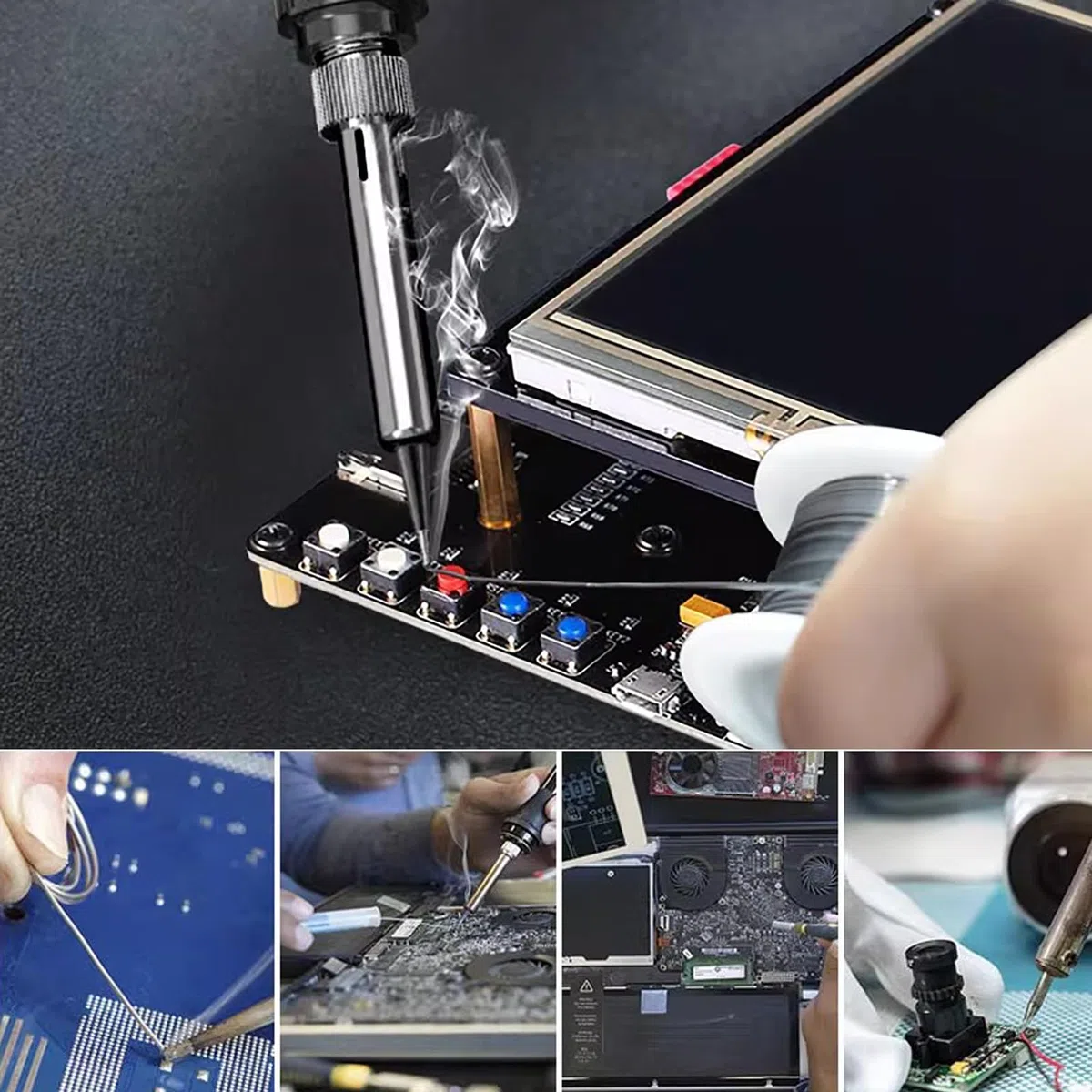 Bezołowiowy drut lutowniczy 500 g 0,6 mm 0,8 mm 1,0 mm drut lutowniczy z 99,3% cyną niskotopliwą elektroniczną lutowniczą - 500 g 1 mm