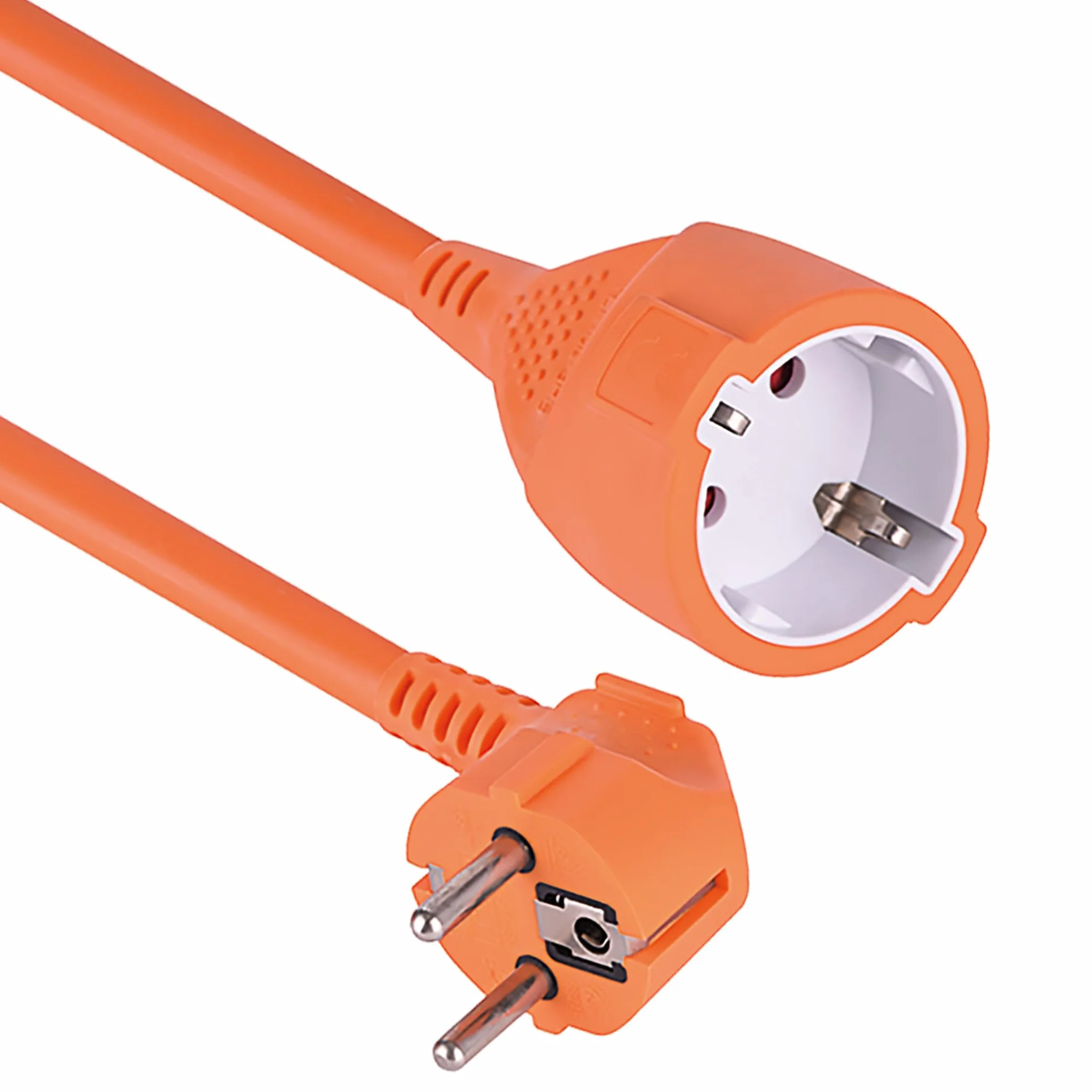Electraline 01627LV przedłużacz ogrodowy 20 m, wtyczka i gniazdo Schuko 16A, odpowiedni do urządzeń ogrodniczych