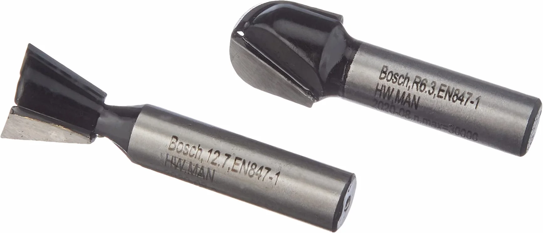 Bosch Professional 6-częściowy zestaw frezów HM (do drewna, Ø trzonem 8 mm, akcesoriów frezarek górnowrzecionowych)