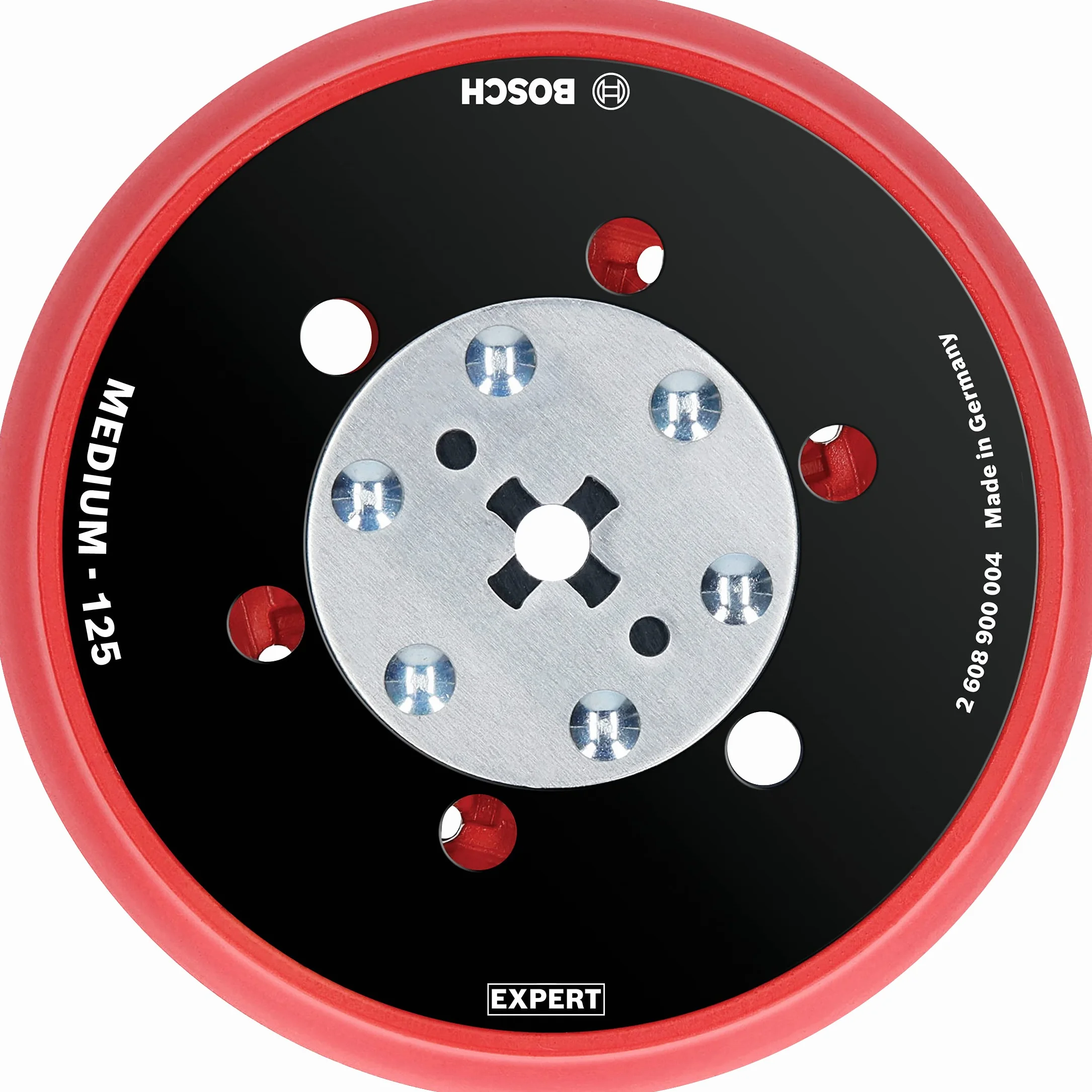 Bosch 1x Uniwersalne talerze oporowe EXPERT Multihole (Ø 125 mm, Professional Akcesoria Szlifierka mimośrodowa)