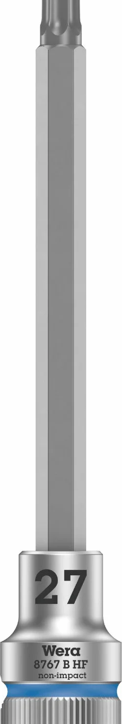 Zestaw wkrętakowych końcówek wymiennych 3/8” TX-HF25-50x74,5/81mm Wera