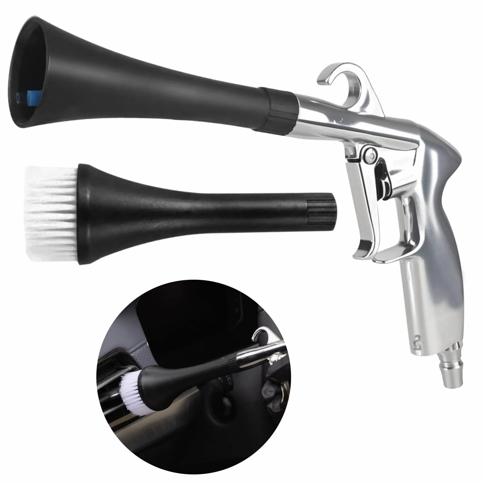Pistolet na sprężone powietrze Blow Gun pistolet do wydmuchiwania na sucho, pistolet do czyszczenia, pistolet do czyszczenia sprężonego powietrza, Pistolet do czyszczenia na sucho