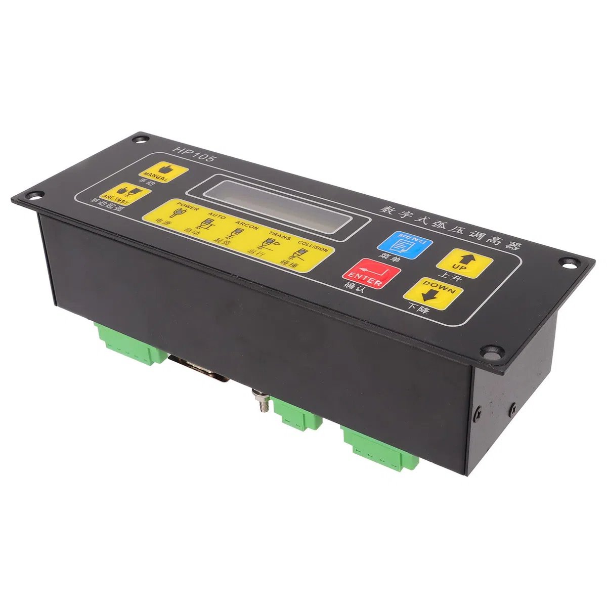 Ejoyous Kontroler Wysokości Palnika, Regulator Wysokości Palnika Plazmowego ze Stopu Aluminium DC 24 V 30 do 250 V Napięcie łuku IP64 Automatyczna Ręczna Kontrola Podnoszenia dla Użytkowników