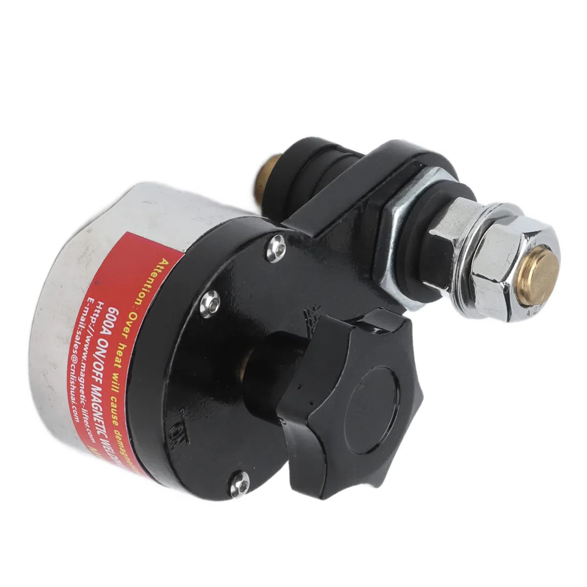 Fabater Magnetyczny Zacisk Uziemiający do Spawania z Wyłącznikiem, Regulowany Uchwyt, 200 A 300 A 600 A, Izolowane Silikonem Miedziane Złącze Magnesu Uziemiającego do Sprzętu Elektrycznego