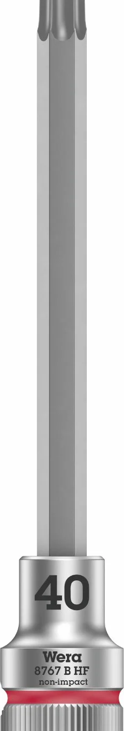 Zestaw wkrętakowych końcówek wymiennych 3/8” TX-HF25-50x74,5/81mm Wera