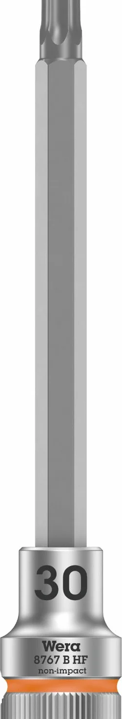 Zestaw wkrętakowych końcówek wymiennych 3/8” TX-HF25-50x74,5/81mm Wera