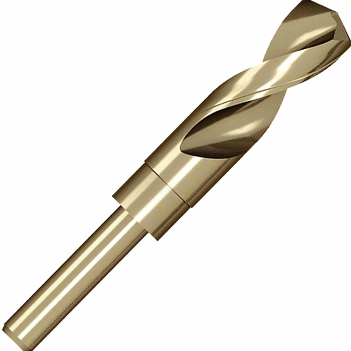 Meccion HSS-Co wiertło do metalu, wiertło skrętne o średnicy 22,5 mm do metalu, stali nierdzewnej, aluminium, nieżelaznych itp.
