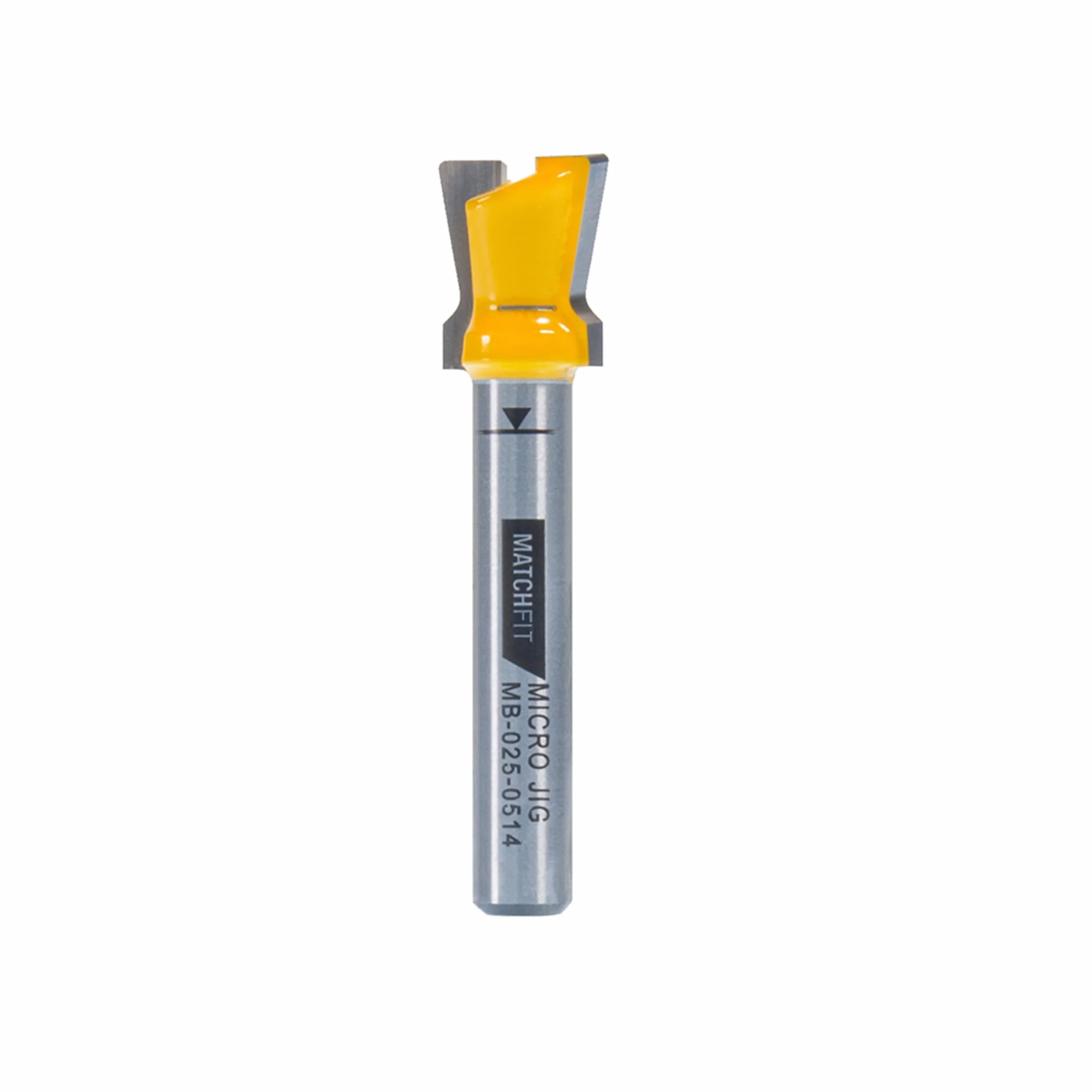 MICROJIG Matchfit MB-025-0514 końcówka do routera na jaskółczy ogon 1/4" chwyt 14° X 1/2"