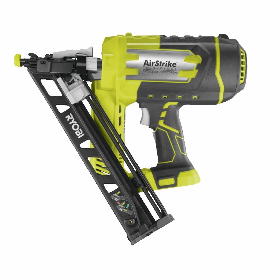 Ryobi Gwoździarka Akumulatorowa 18V, R18N18G-0, do Gwoździ o Długości od 15 do 50 mm, Regulacja Głębokości Wbijania