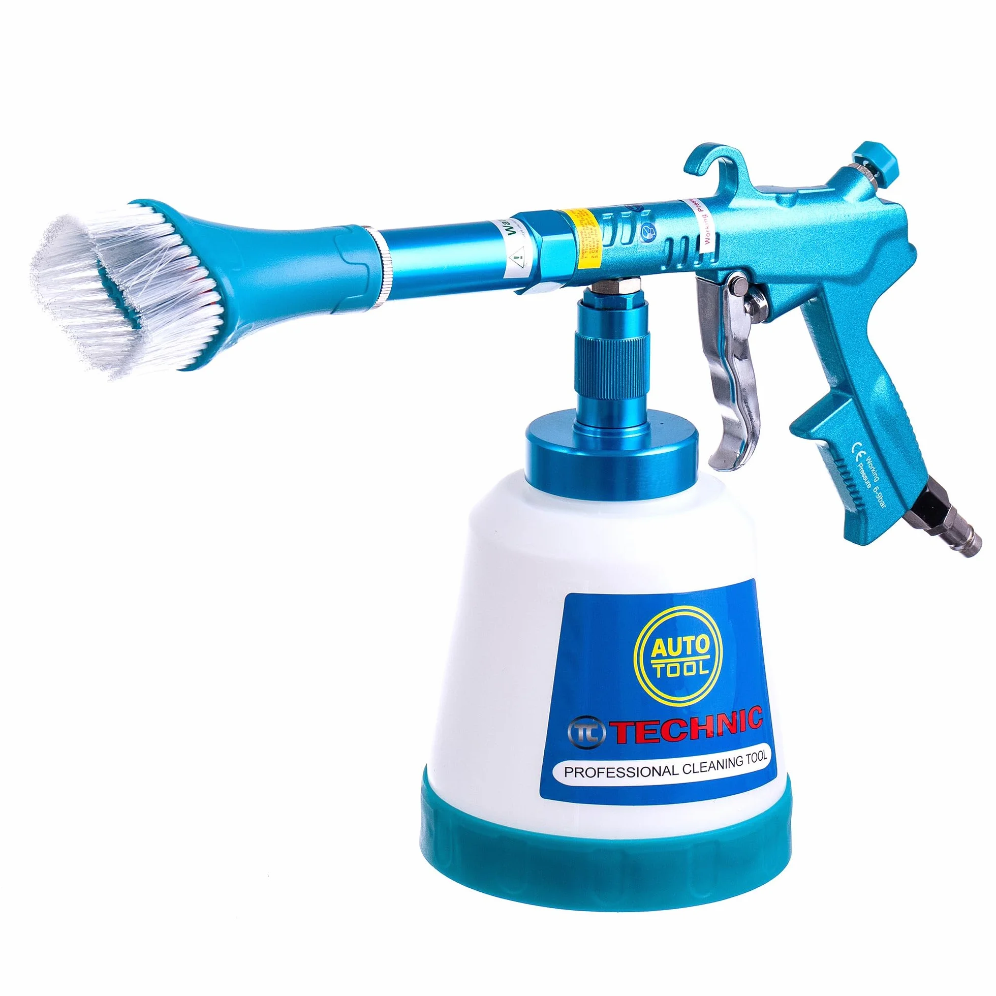 TC Technic Pistolet do czyszczenia powietrza SUPER EFFECT Poduszka do prania z ekstrakcją