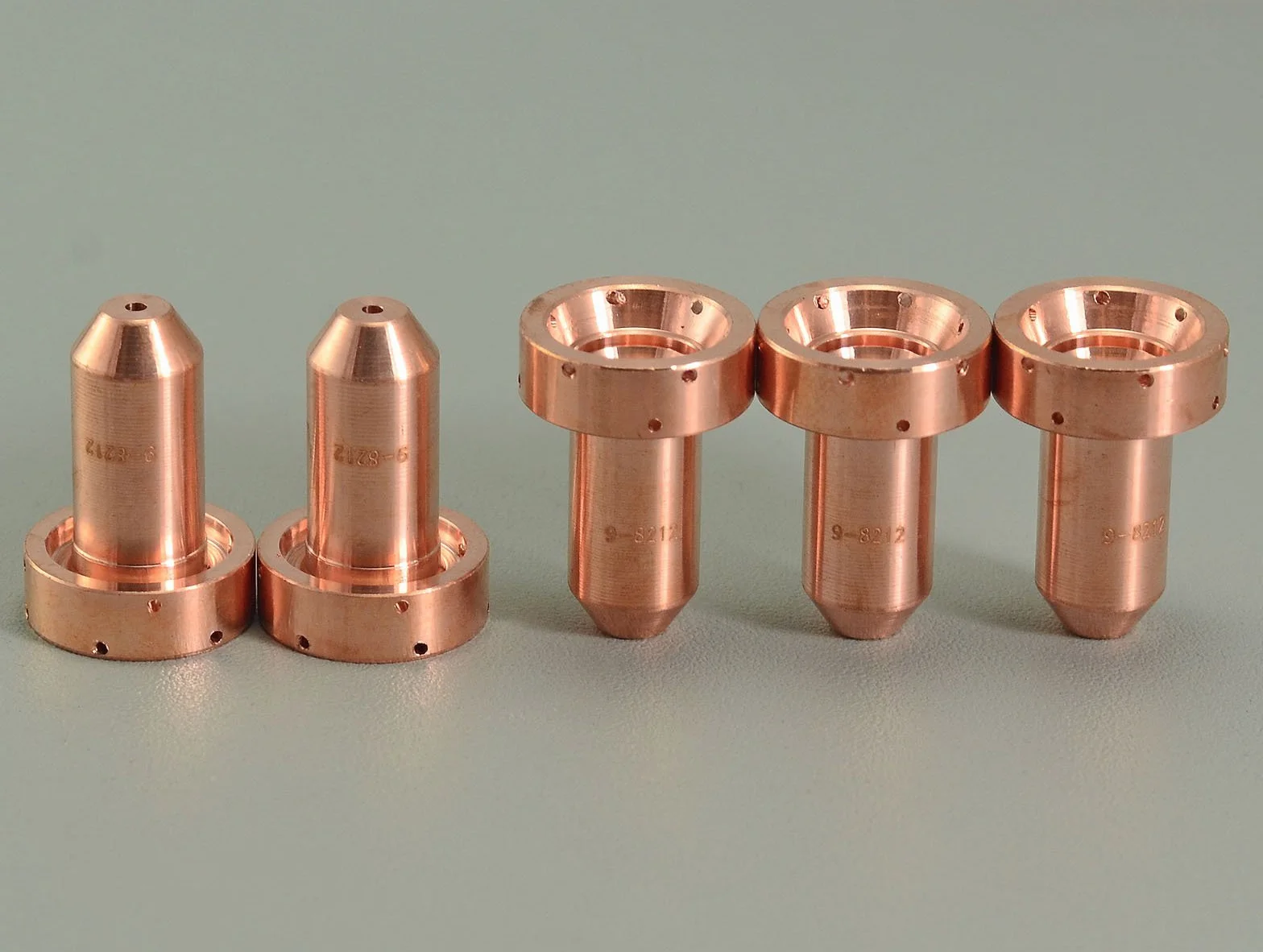 RIVERWELD Ciepcaki Plazmowe 9-8212 Trawne 90/100A dla Wiertnic Plazmowych Thermal Dynamics SL60 SL100 Części Zużyteczne 10 szt.