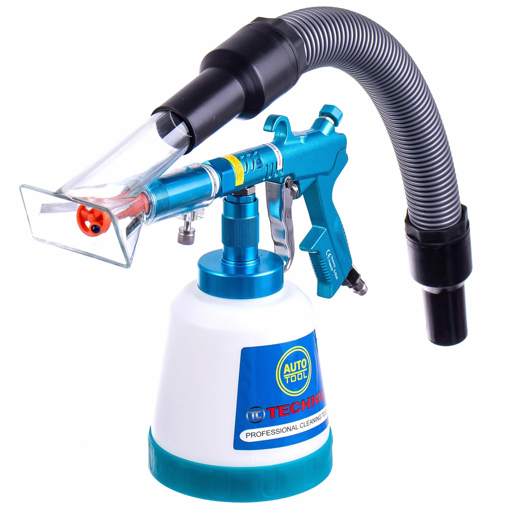 TC Technic Pistolet do czyszczenia powietrza SUPER EFFECT Poduszka do prania z ekstrakcją