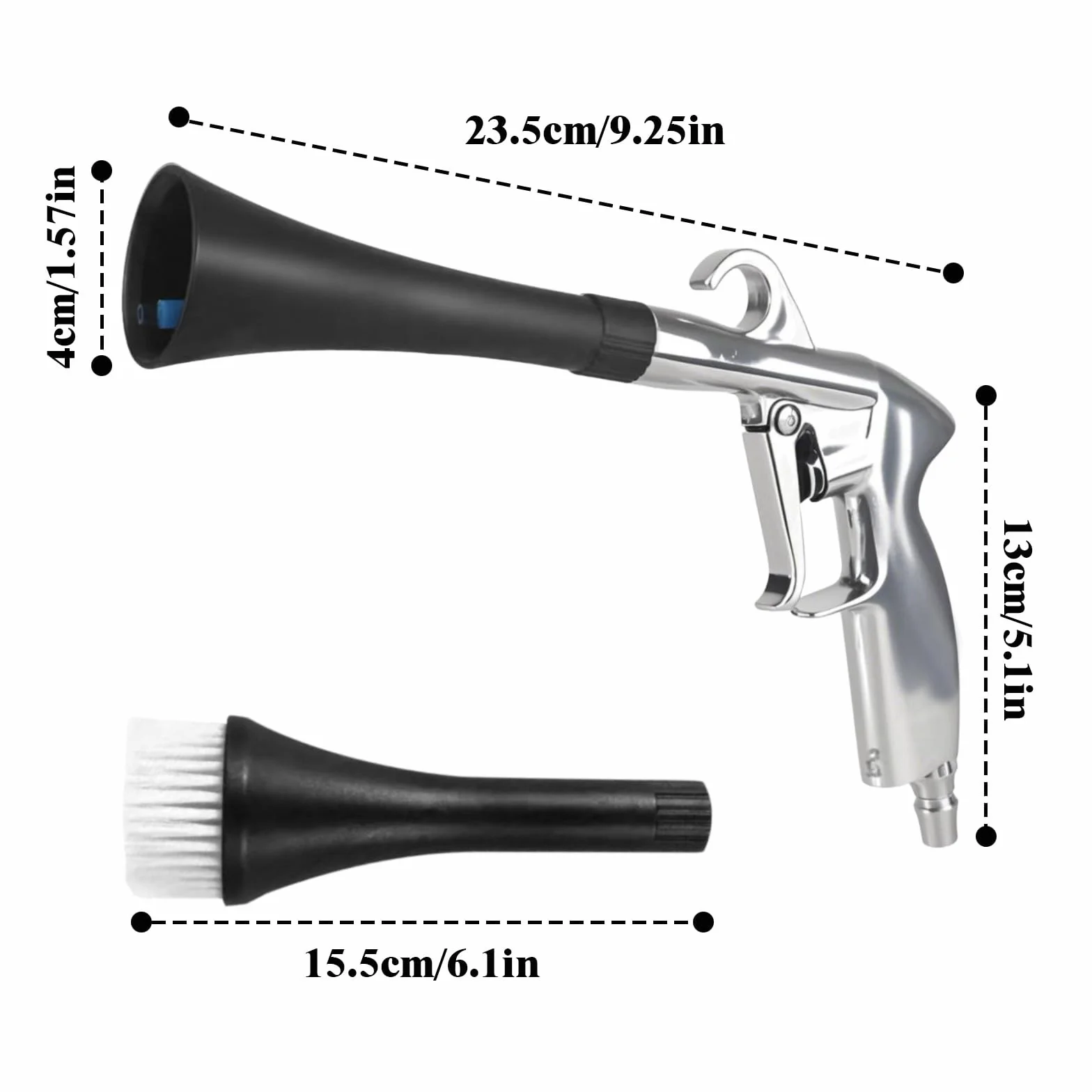 Pistolet na sprężone powietrze Blow Gun pistolet do wydmuchiwania na sucho, pistolet do czyszczenia, pistolet do czyszczenia sprężonego powietrza, Pistolet do czyszczenia na sucho