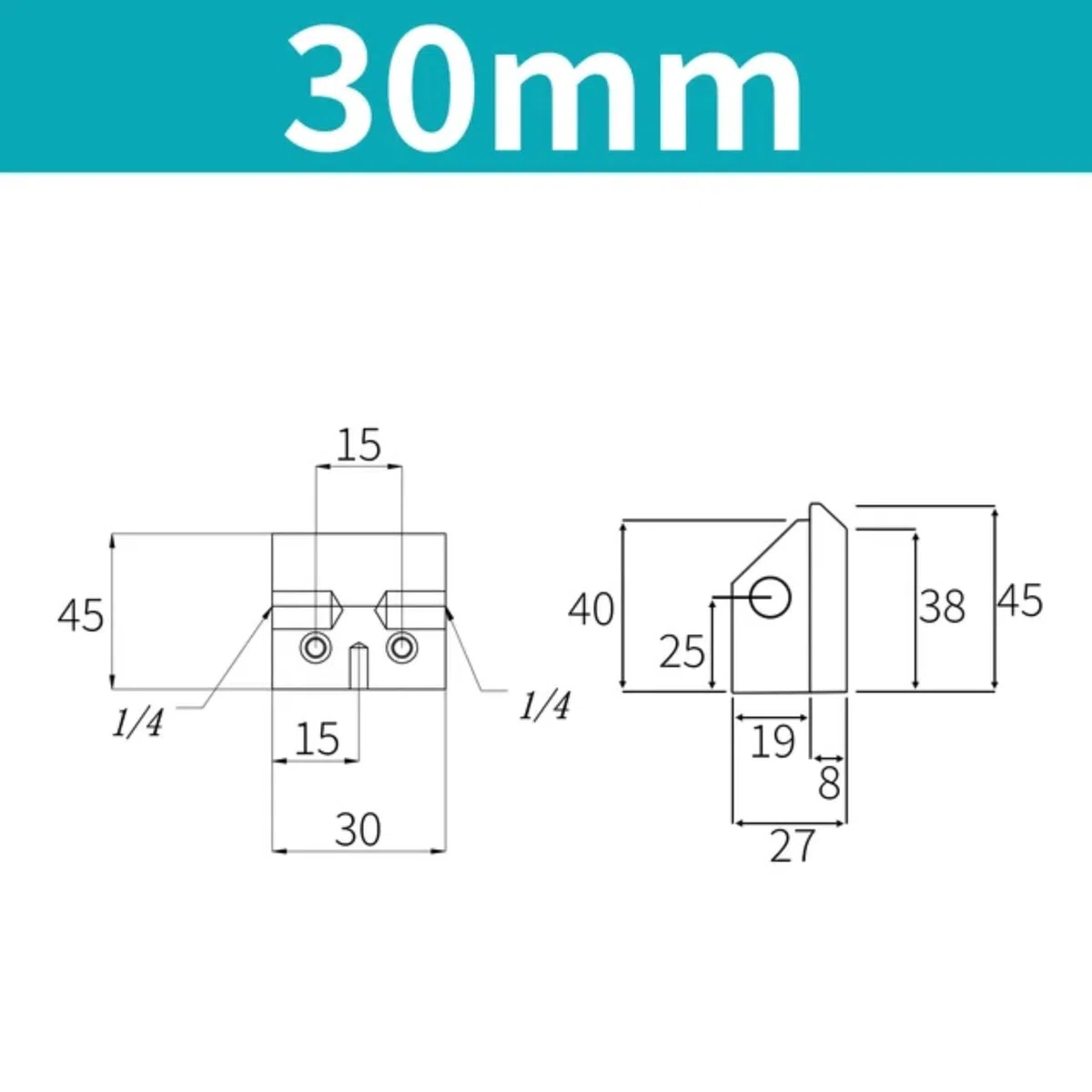 30mm-1000mm nóż przemysłowy (30mm 1 szt.)